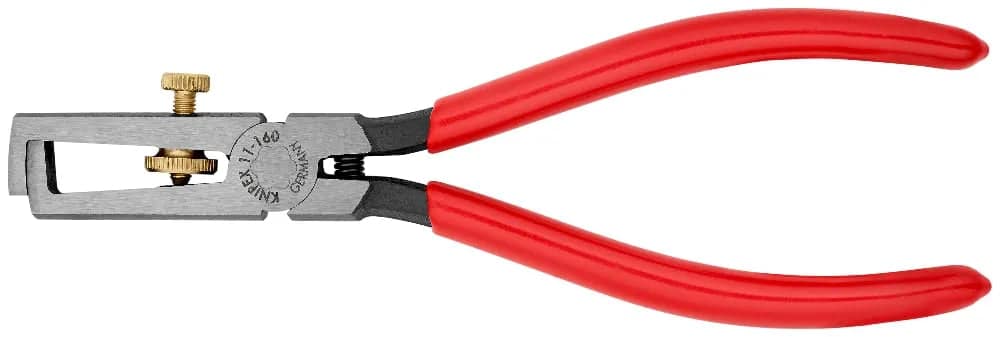 Knipex Insulation Stripper with Opening Spring 160mm | 11 01 160
