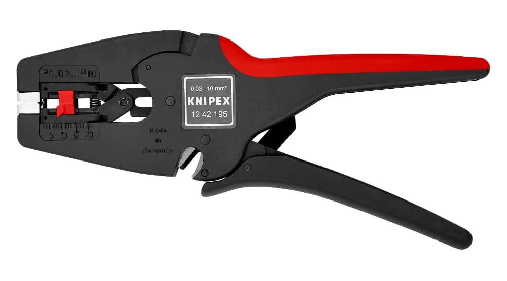 Knipex MultiStrip 10 Automatic Insulation Stripper 195mm | 12 42 195