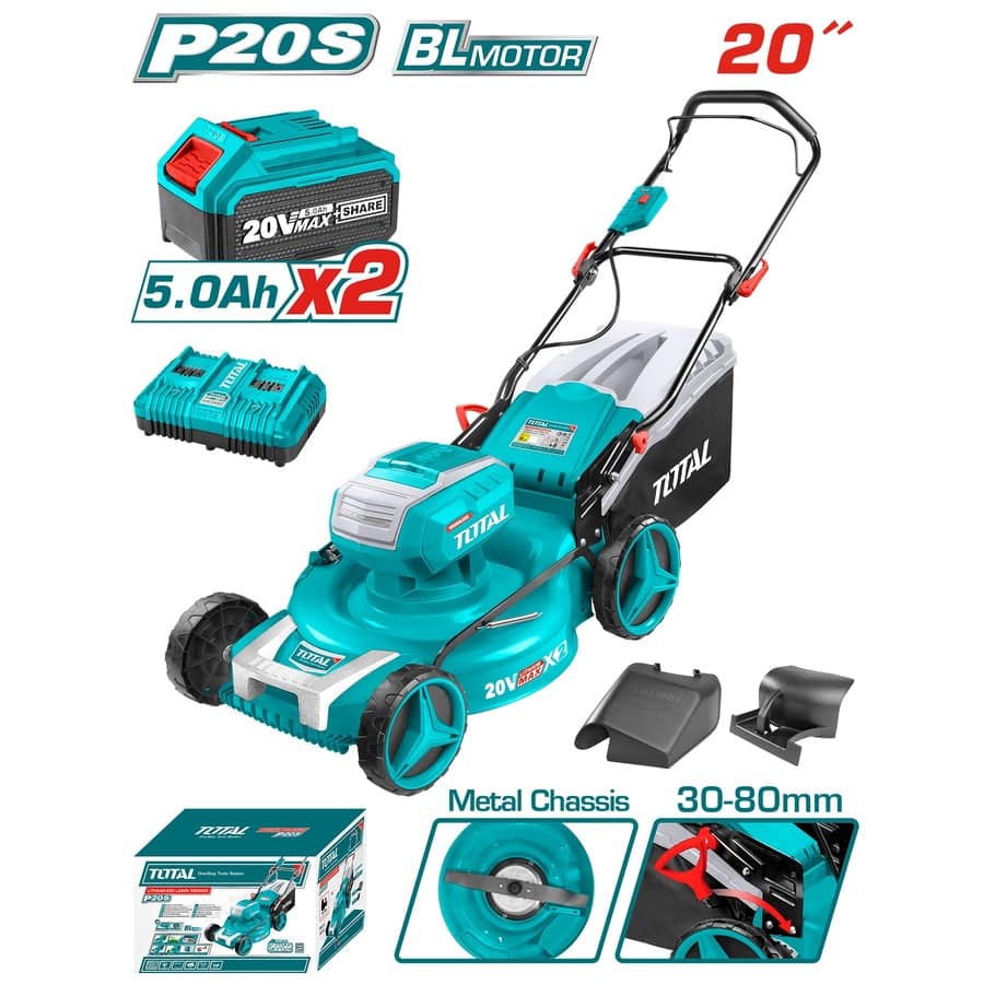 Total TLMLI20202 Cordless Lawn Mower – 40V