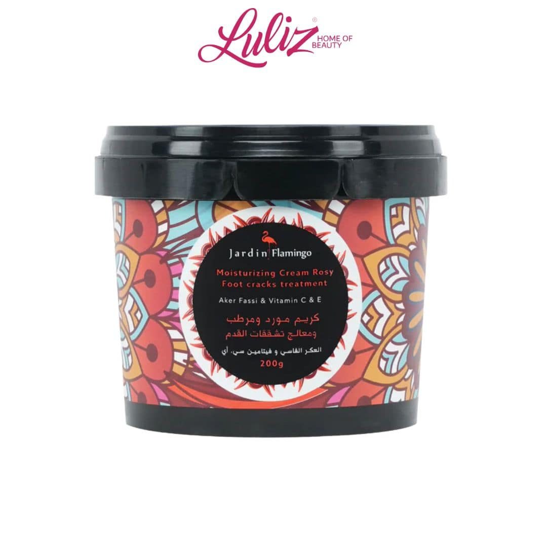 JARDIN FLAMINGO - Moisturizing Cream Rosy Foot Cracks 200G