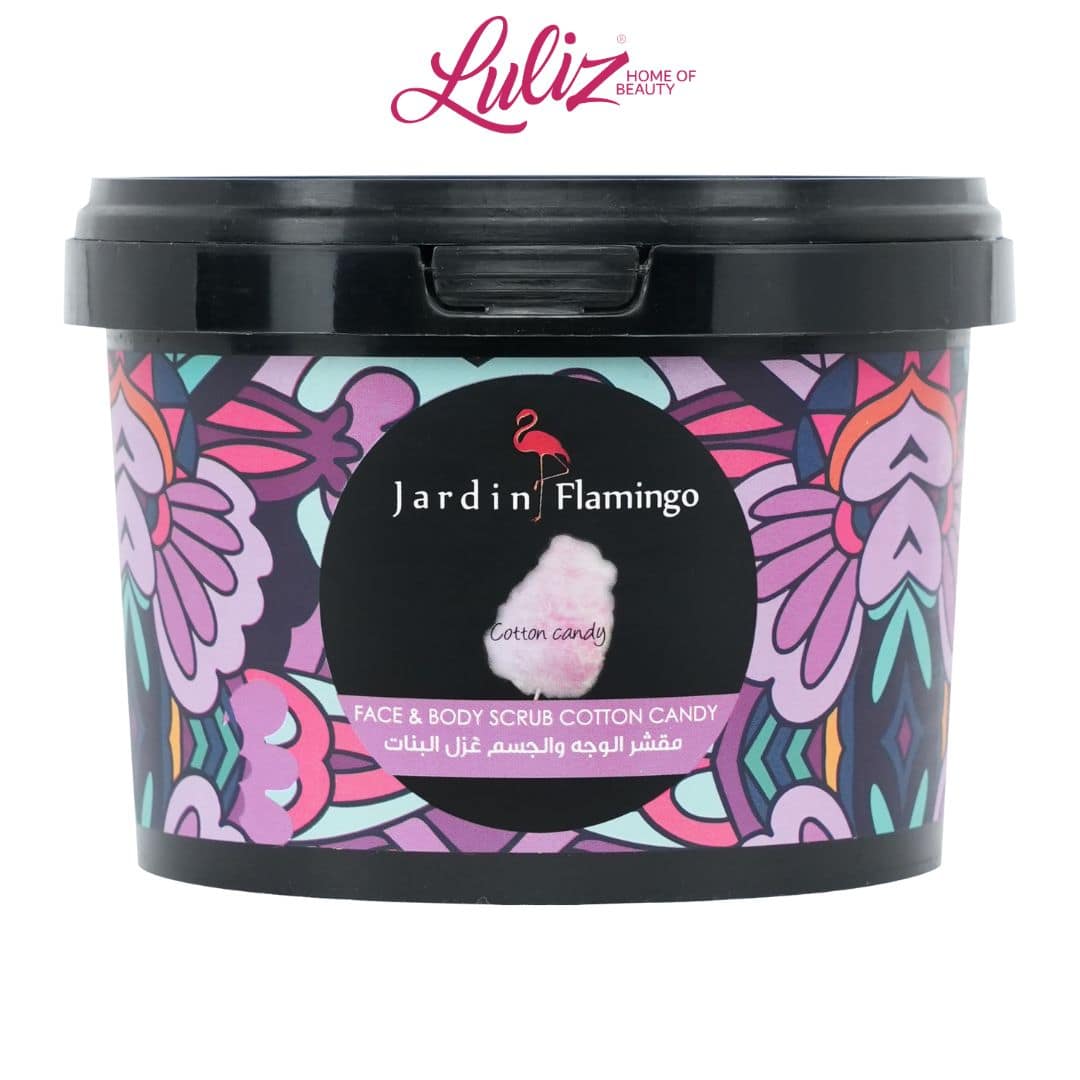 JARDIN FLAMINGO - Face & Body Scrub Cotton Candy 400G