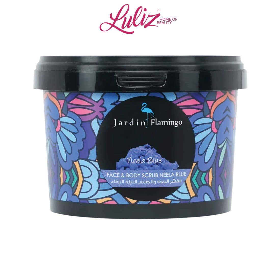 JARDIN FLAMINGO - Face & Body Scrub Neela Blue 400G