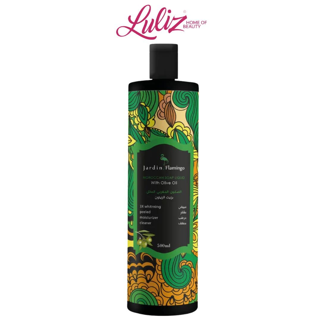 JARDIN FLAMINGO - Moroccan Soap Liquid Olive Oil 500Ml
