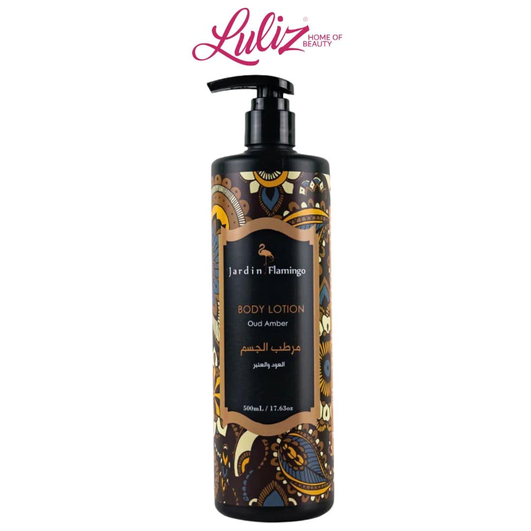 JARDIN FLAMINGO - Body Lotion Oud & Amber 500Ml