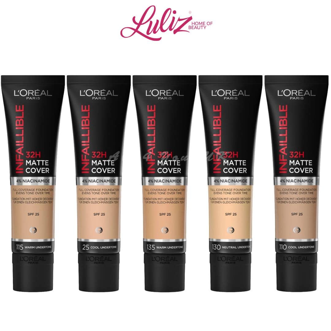 LOREAL PARIS - INFALLIBLE MATTE COVER 32H FOUNDATION