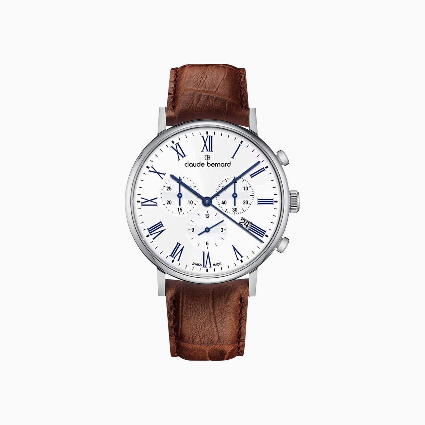Claude Bernard Slim Line Chronograph Watch