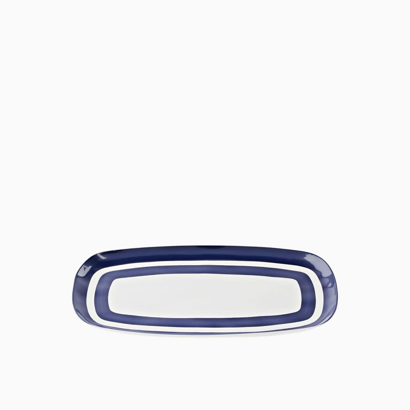 Guzzini Riviera Oval Plate Blue