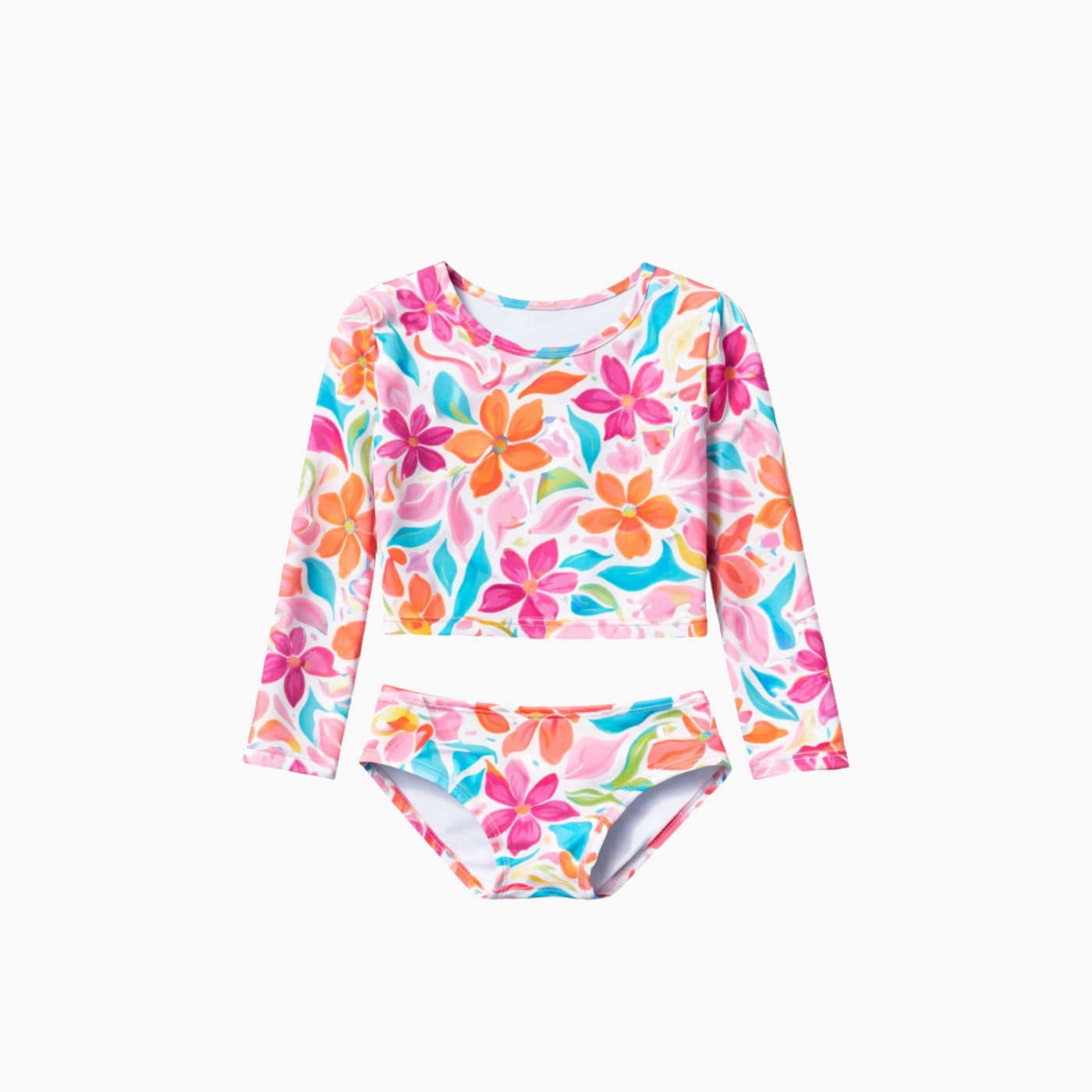 Sandy Toes Floral Swimsuit