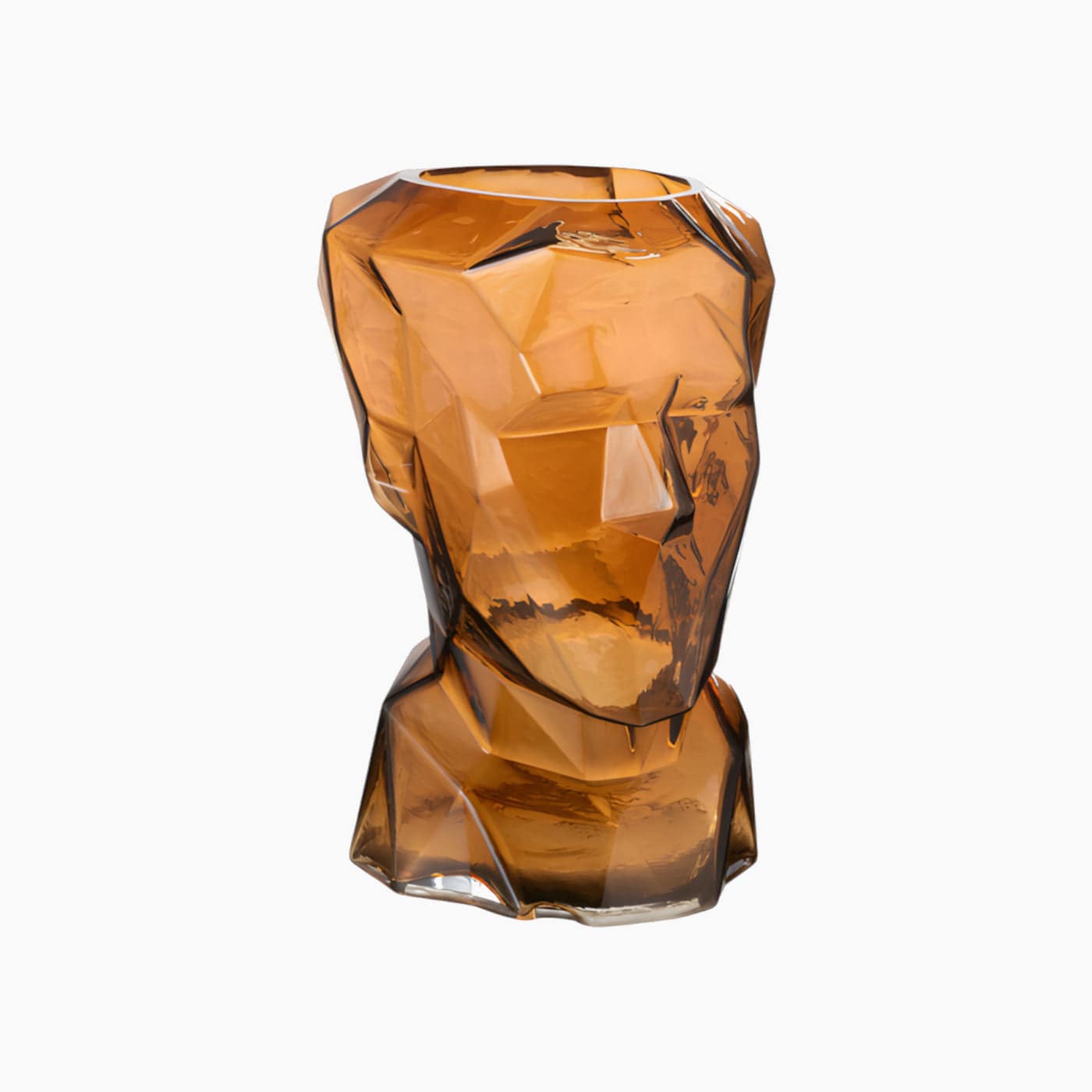 Face Glass Vase