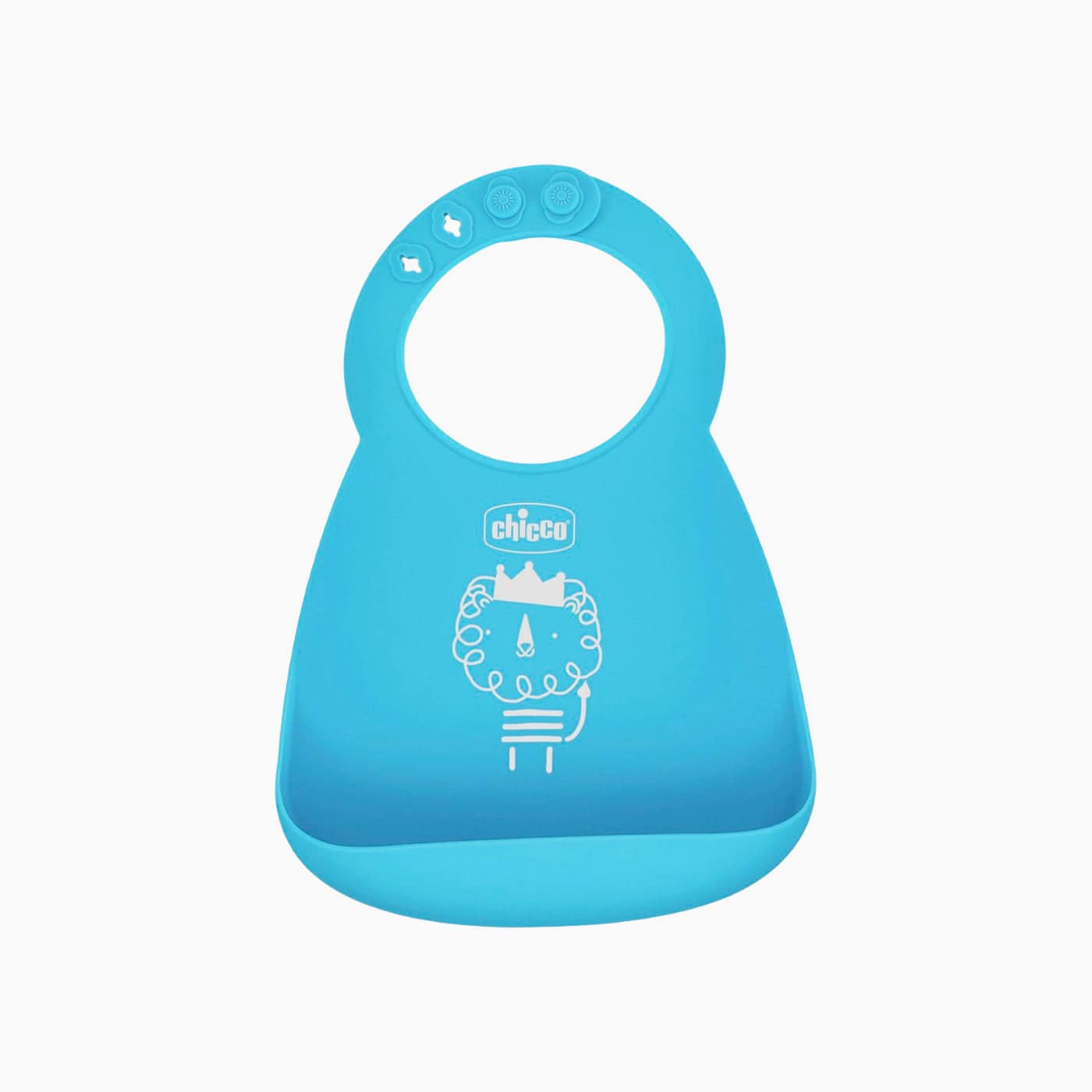 Chicco Silicone Bib With Crumble Catcher