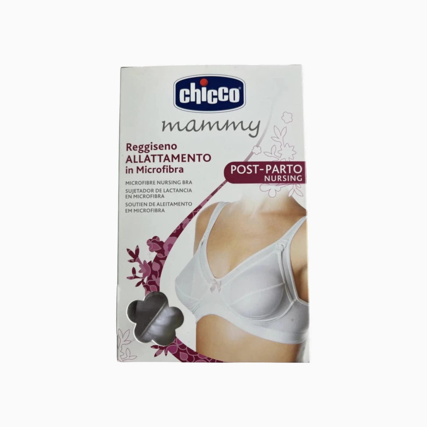 Chicco Maternity Microfibre Pregnancy Bra White