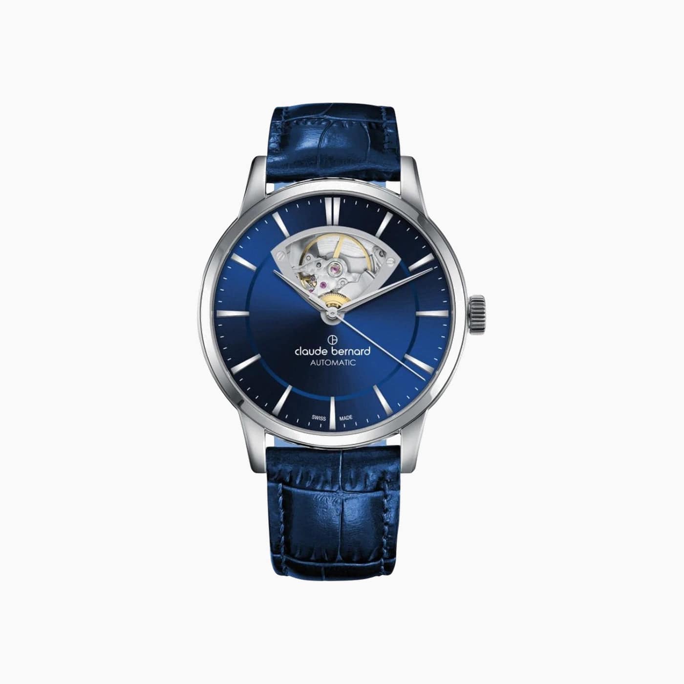 Claude Bernard Classic Automatic Open Heart Watch
