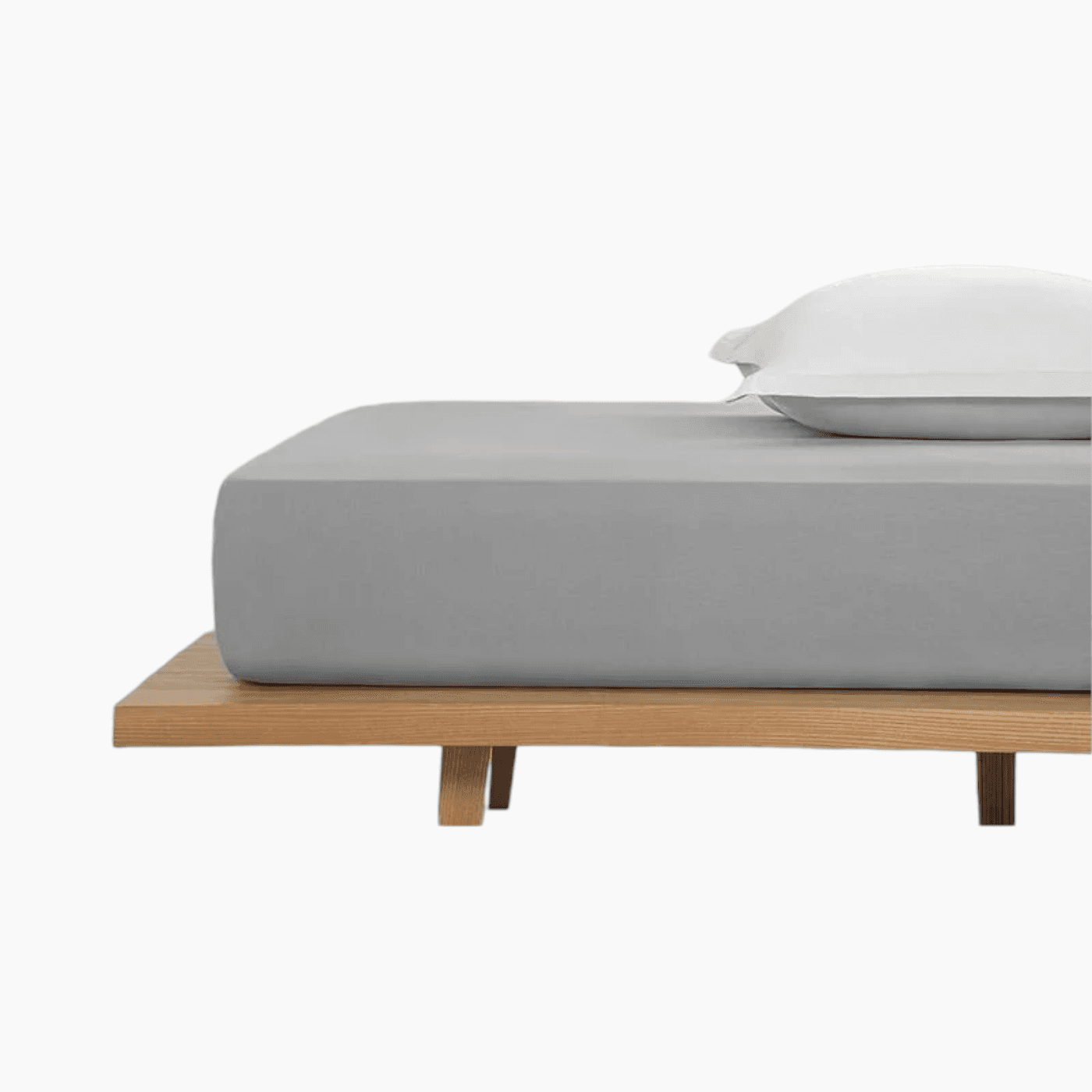 H Living Plain Cotton King Size Fitted Sheet 180x200 cm