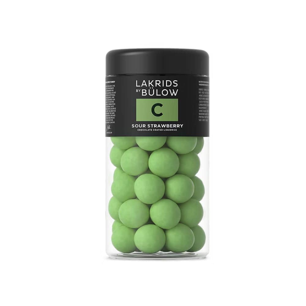 LAKRIDS BY BÜLOW Sour Strawberry Large Green 270gm