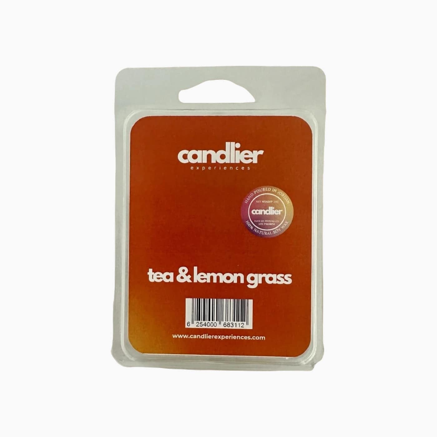 Candlier Tea & Lemongrass Soy Wax Melts