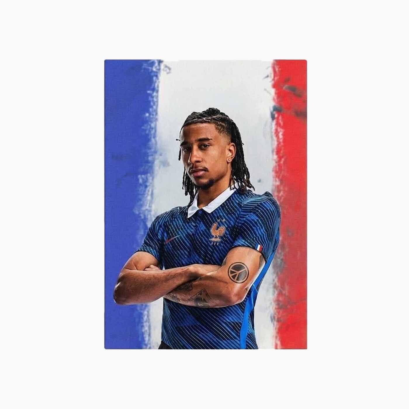 Michael Olise A4 Canvas Print