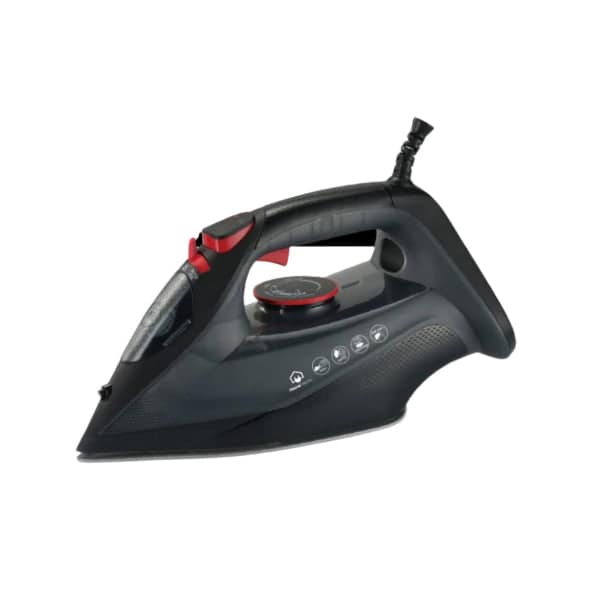 Home Electric Steam Iron, 2200Watts, Ceramic Plate, Grey