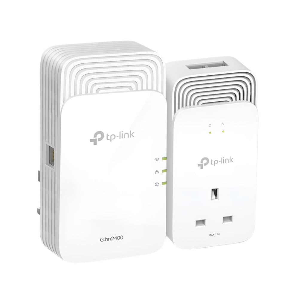 Tp-Link G.HN2400 Power Line AX1800 Wi-Fi 6, White
