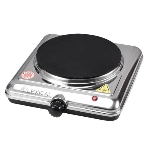 Lexical Hot Plate, 1500Watts, Stainless Steel