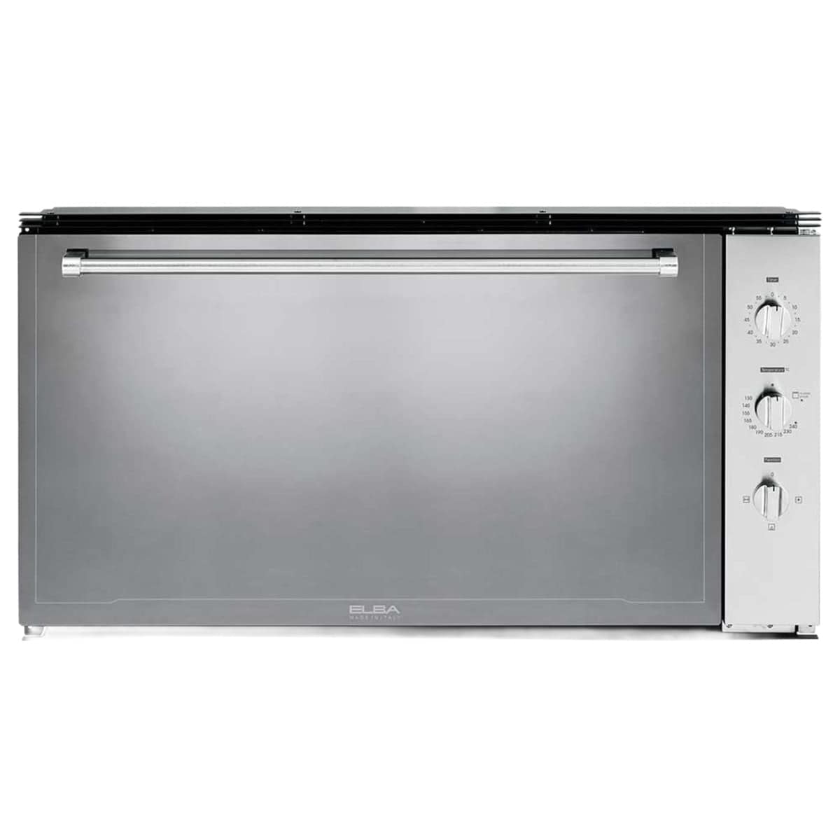 Elba Built in Oven Gas, Stainless Steel with Cooling Fan, 90Cm