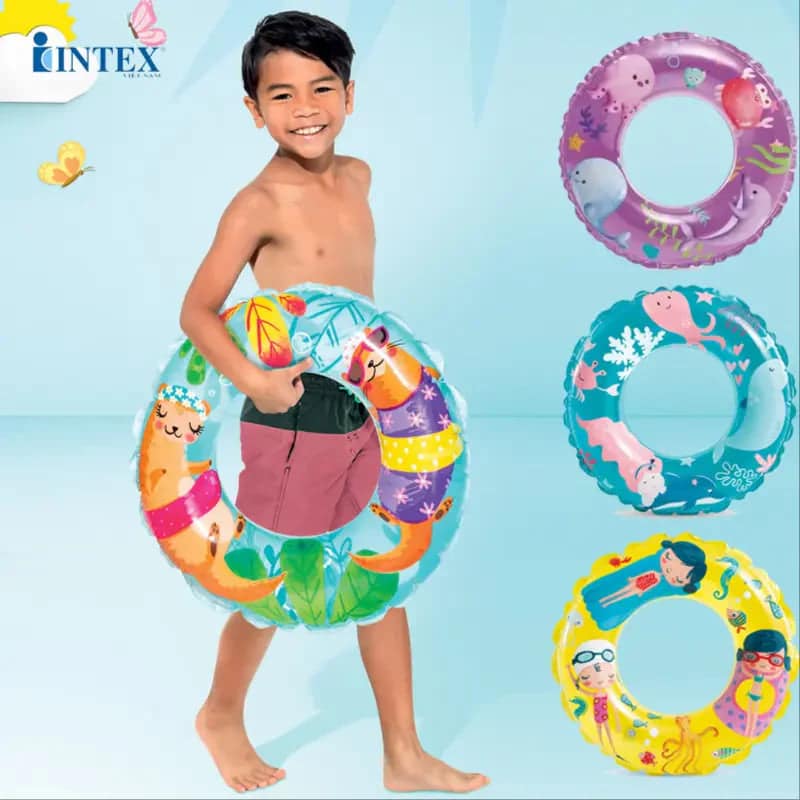 Inflatable Swimming Ring in Various Shapes