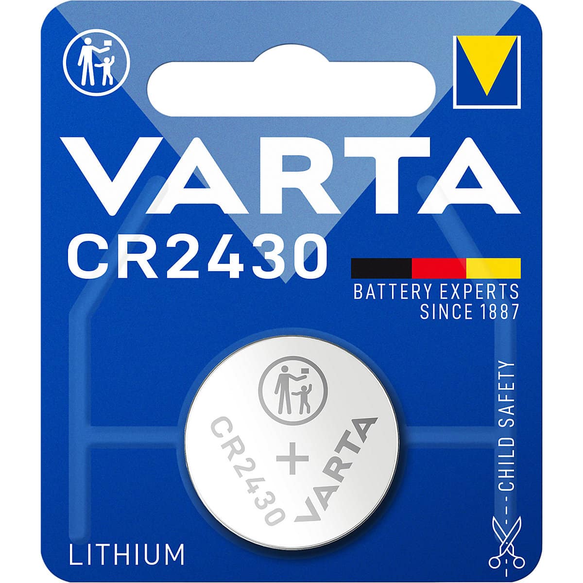 VARTA CR2430 Lithium Coin Battery 3V