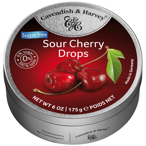 C&H Sour Cherry Drops 200g