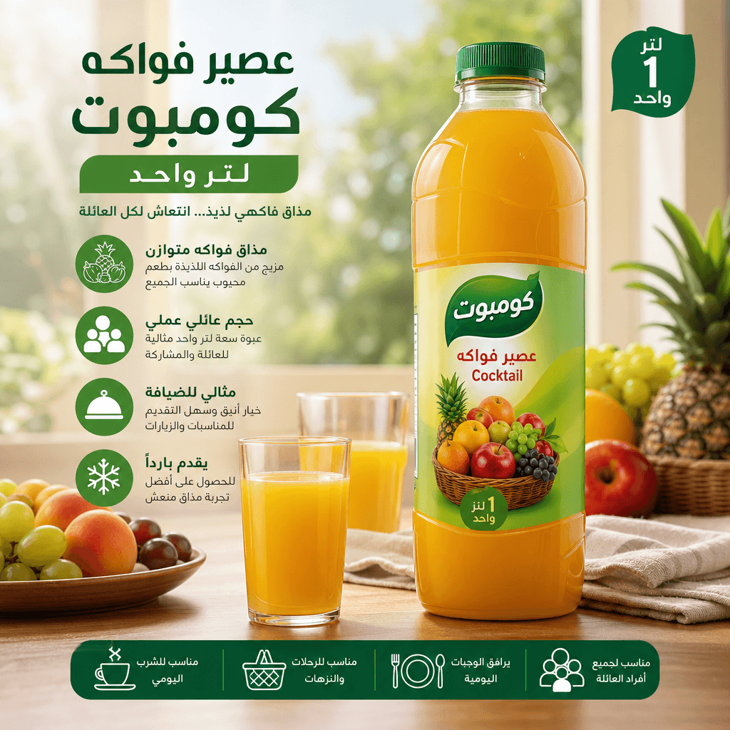 Compote Fruit Juice 1L
