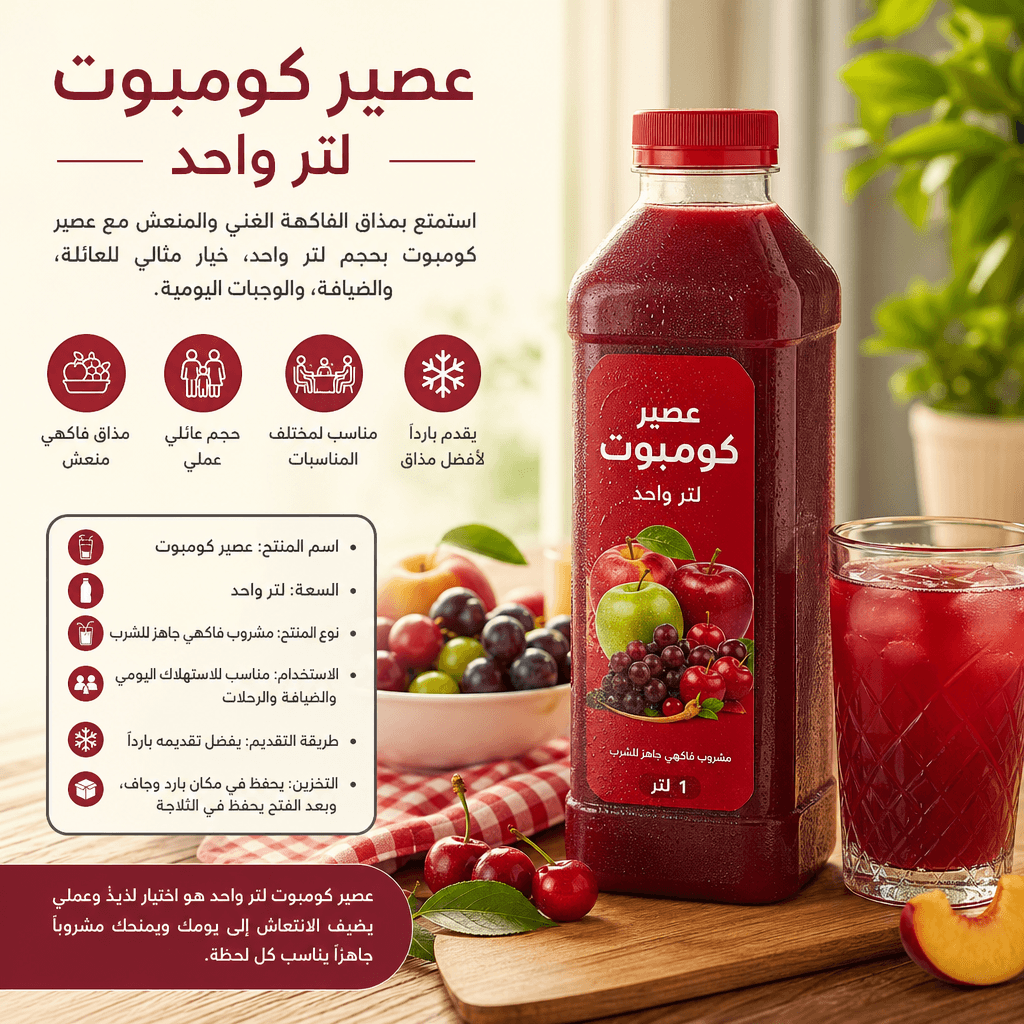 Compote Juice 1 Liter