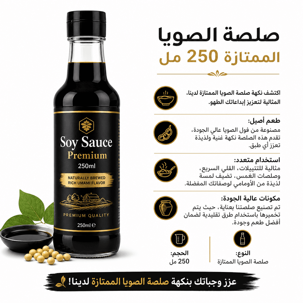 Soy Sauce Premium 250ml