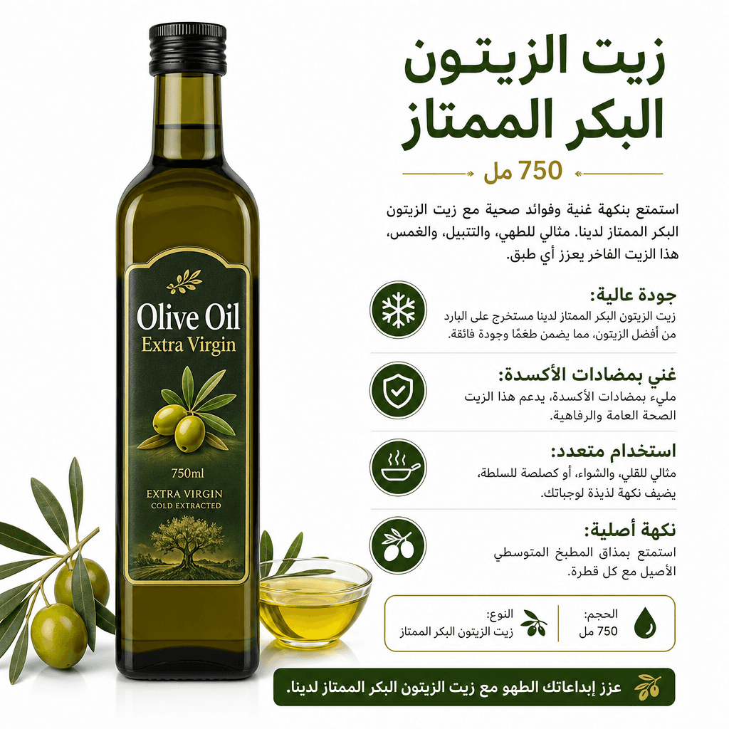 Olive Oil Extra Virgin 750ml