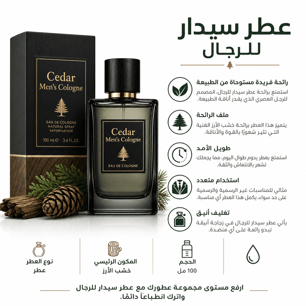 Cedar Men's Cologne